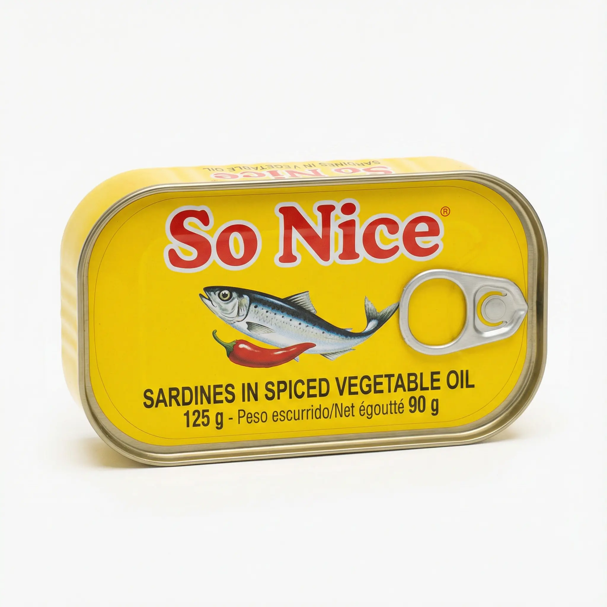 sardine pimentée Cameroun en conserve pratique 125g